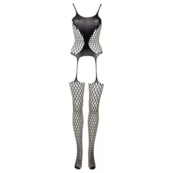 Le Désir - permatomas taškuotas tinklinis rinkinys - juodas - S-XL
