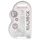 REALROCK - skaidrus tikroviškas dildo - skaidrus (15cm)