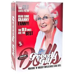 Greedy Gilf - natūralaus dydžio pripučiama moteris Greedy Gilf - natūralaus dydžio pripučiama moteris