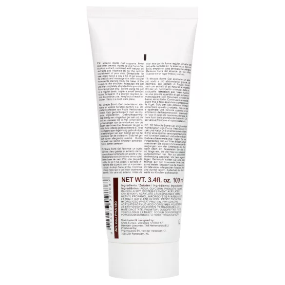 Pharmquests Miracle Bomb - krūtinės didinimo ir stangrinamasis kremas - 100ml