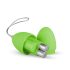 Easytoys - 7 ritmų radijo vibracinis kiaušinis (žalias)
