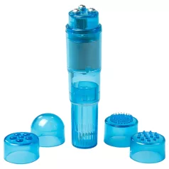   Easytoys Pocket Rocket - vibratorius rinkinys - mėlynas - 5 dalių