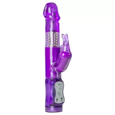   Easytoys Rabbit - vibratorius su karoliukais ir klitorio stimuliacija