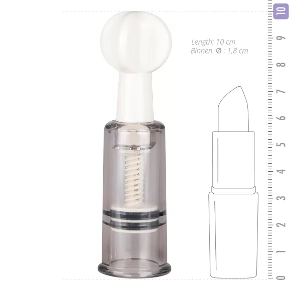 Easytoys - krūtų ir klitorio pompos rinkinys (3 vnt.)