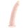 Easytoys - siurbtuku silikoninis dildo (21 cm) - natūralus.