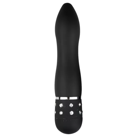 Easytoys Diamond Curved - mini vibratorius - juodas