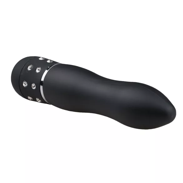 Easytoys Diamond Curved - mini vibratorius - juodas