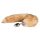 Easytoys Fox NO1 - metalinis analinis kaištis su lapės uodega (sidabrinis-raudonas)