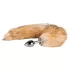 Easytoys Fox NO1 - metalinis analinis kaištis su lapės uodega