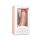Easytoys - siurbtukas, kiaušinių formos dildo (20 cm) - natūrali spalva