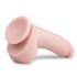 Easytoys - natūralius jausmus suteikiantis dildo su sėklidėmis (20cm)