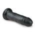 Easytoys - juodas realistiškas dildo su siurbtuku (15,5 cm)