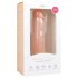 Easytoys - tikroviškas dildo su siurbtuku (20,5cm) - natūrali spalva