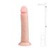 Easytoys - tikroviškas dildo su siurbtuku (20,5cm) - natūrali spalva