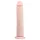 Easytoys - didelis dildo su siurbtuku - 28,5 cm - kūno spalvos