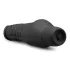 Easytoys Power Vibe - vibruojantis silikoninis dildo - juodas