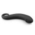 EasyToys Išlenktas Džongas - silikoninis analinis dildo (juodas)