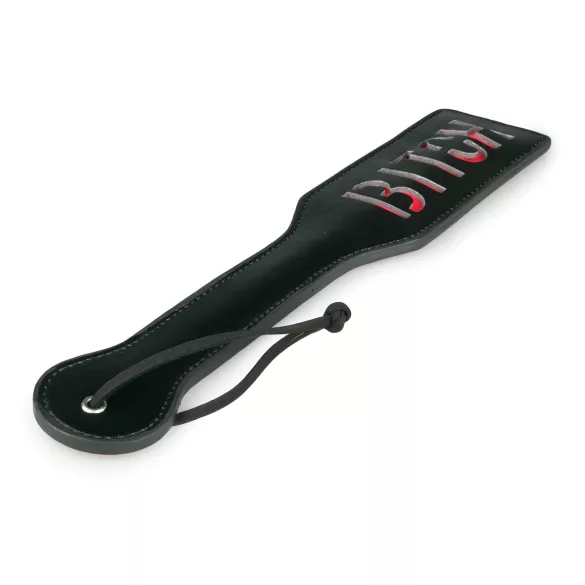 Easytoys Bitch - dirbtinės odos pliaukštukas - juodas