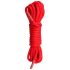 Easytoys Rope - bondage virvė (10 m) - raudona