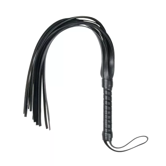Easytoys - botagėlis - dirbtinės odos - juodas