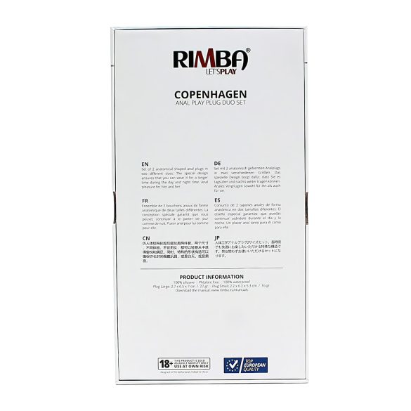 Rimba Copenhagen - analinis kaiščių rinkinys - violetinė (2 vnt)