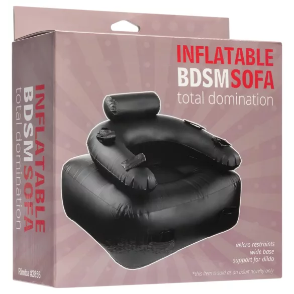 Inflatable Fun - BDSM sofa - juoda