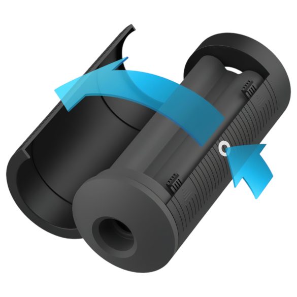 Kiiroo Titan - interaktyvus masturbatorius - juodas