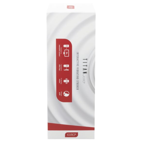 Kiiroo Titan - interaktyvus masturbatorius - juodas