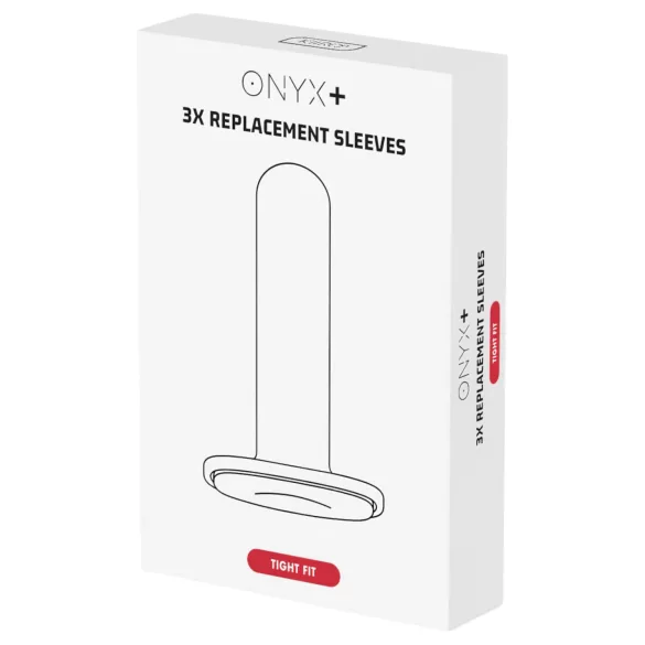 Kiiroo Onyx - masturbatoriaus mova - standartinis dydis - 3 vnt - balta