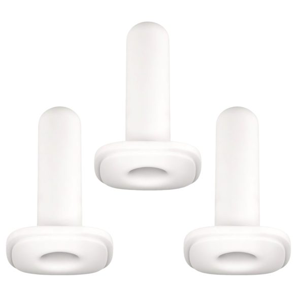 Kiiroo Onyx Tight Fit - masturbatoriaus mova - 3 vnt. (balta)