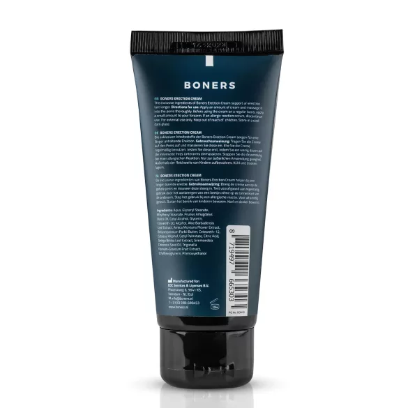 Boners - erekcijos kremas vyrams - stimuliuojantis - 100 ml