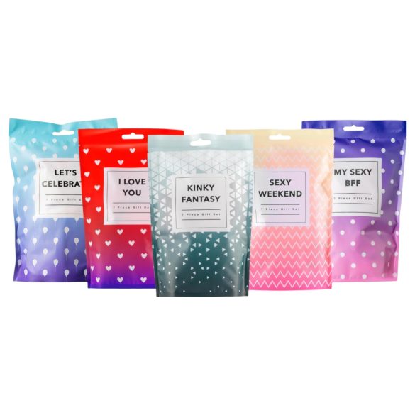 LoveBoxxx Let's Celebrate - vibratorius rinkinys 7 dalių