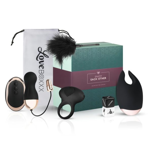LoveBoxxx Poros Džiaugsmas – poroms skirtas vibratorius rinkinys (5 dalių)