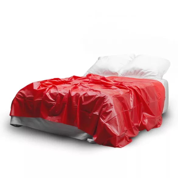 Easytoys - lakinė paklodė - 180x230 cm - raudona