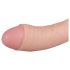 Real Fantasy Vince - natūralus dildo su sėklidėmis ir apyvarpe - 19,5cm