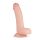 Real Fantasy Cliff - realistiškas dildo su rutuliais - 22cm (natūralus)