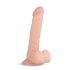 Real Fantasy Felix - sėklidės realistiškas dildo - 22cm (natūralus)