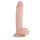 Real Fantasy Glynn - realistiškas dildo - 25 cm (natūralios spalvos)