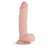 Real Fantasy Glynn - realistiškas dildo - 25 cm (natūralios spalvos)