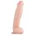 Real Fantasy Dwane - tikroviškas dildo su sėklidėmis - 31 cm (natūralus)