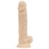 Real Fantasy Percy - tikroviškas dildo - 18 cm (natūralus)