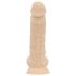 Real Fantasy Percy - tikroviškas dildo - 18 cm (natūralus)