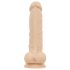 Real Fantasy Percy - tikroviškas dildo - 18 cm (natūralus)