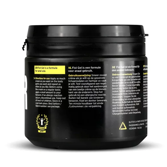 BUTTR - fisting gelis - vandens pagrindo lubrikantas - 500 ml