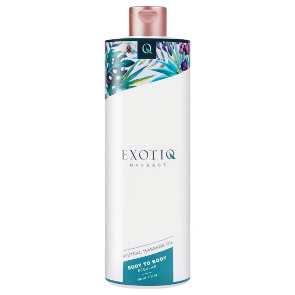 Exotiq Body To Body - masažo aliejus ilgalaikis - 500 ml