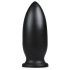 BUTTR Yellow Dog - juodas prisisiurbiantis dildo