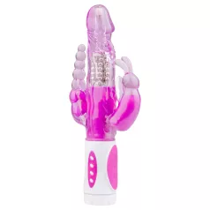 Easytoys Raving Rabbit - 3 šakų vibratorius (rožinis)