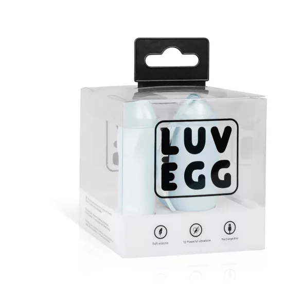 LUV EGG - vibruojantis kiaušinis su nuotoliniu valdymu - mėlynas