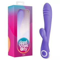   Good Vibes Only - triušio tipo vibratorius su klitorio stimulatoriumi