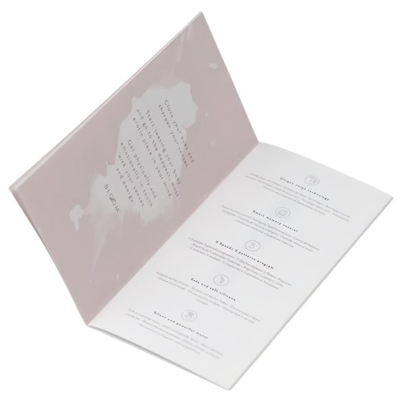 Bloom Rose - G taško vibratorius - silikoninis, įkraunamas - turkio spalvos